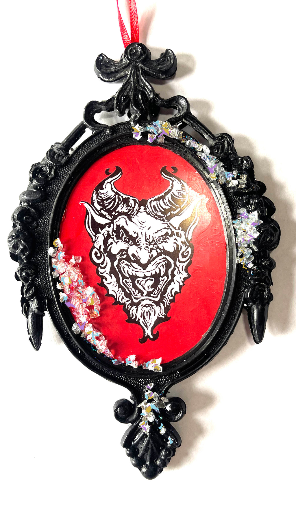 KRAMPUS Ornament with Glitter