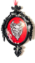 KRAMPUS Ornament with Glitter